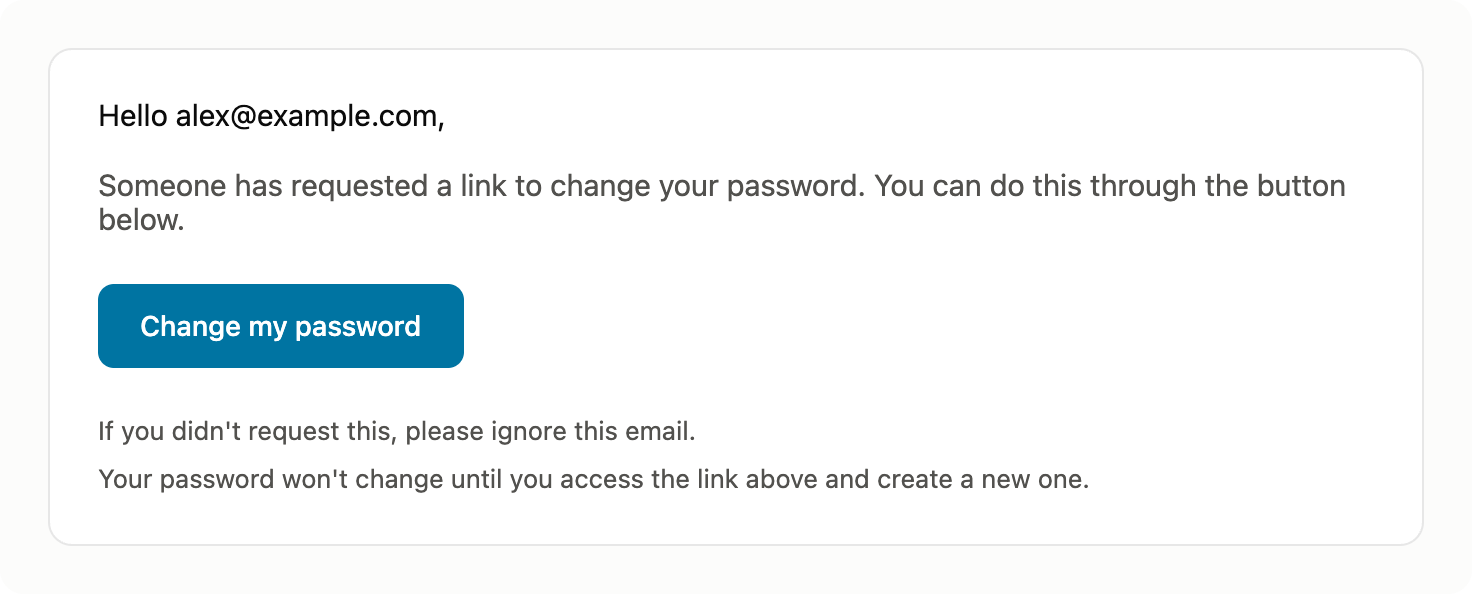 Email-pass-reset page with the Email-pass-reset link highlighted.