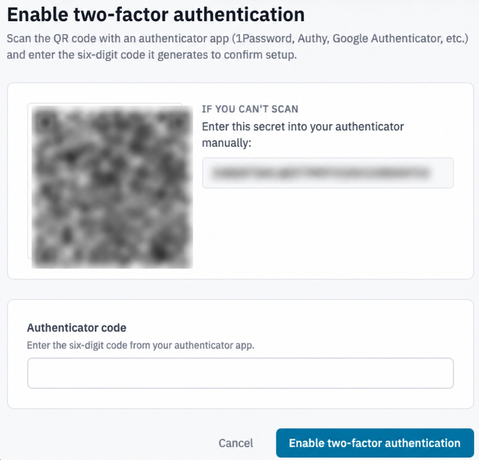 Enable 2fa.