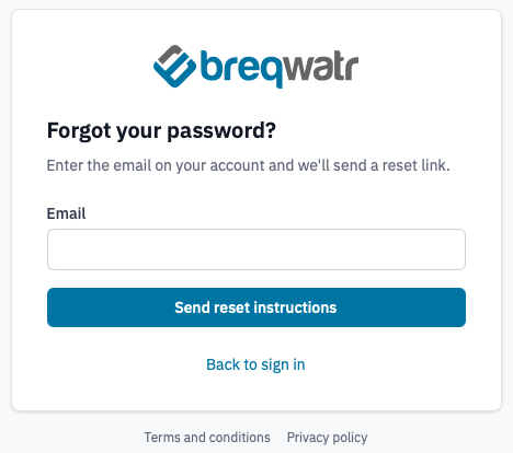 Forgot-pass page with the Forgot-pass link highlighted.