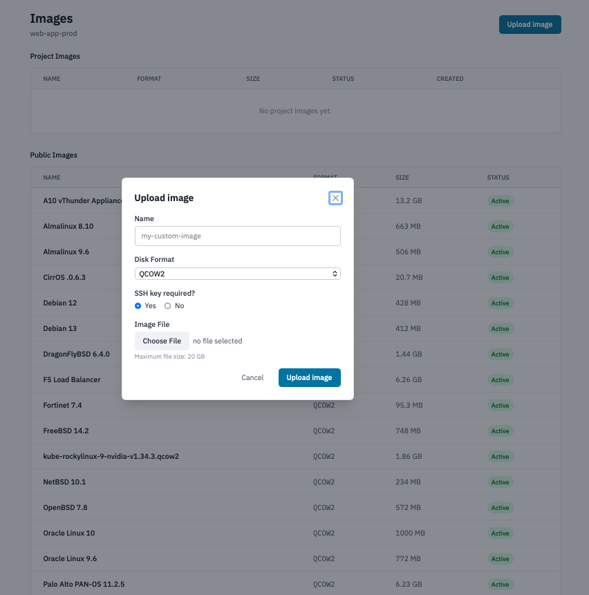 Upload Images