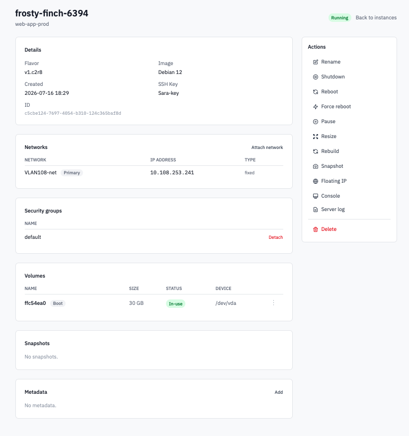 Network Instance