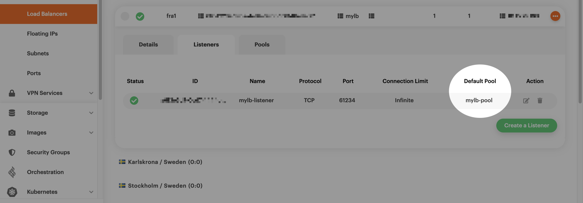 The listener knows